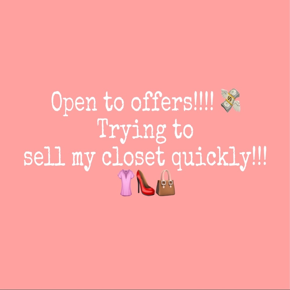 Open to offers!!!!!! Trying to sell quickly!